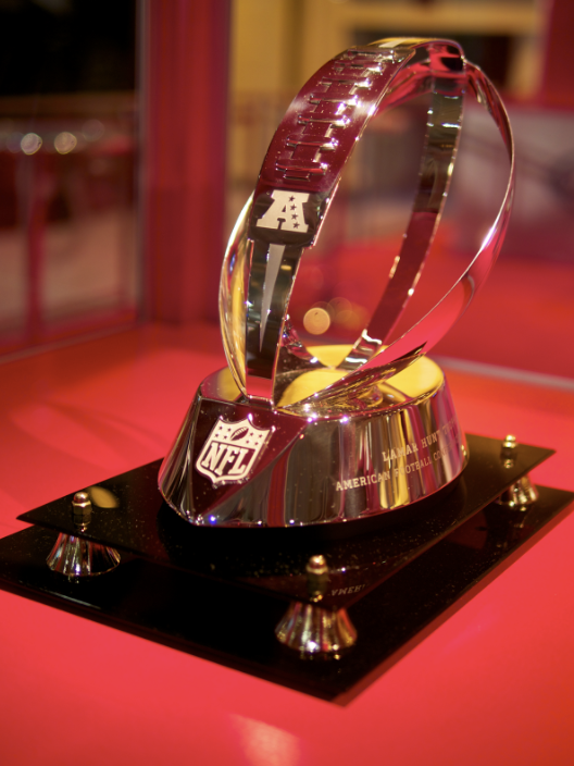 This Sunday, the Kansas City Chiefs and Buffalo Bills compete for the AFC Championship Trophy